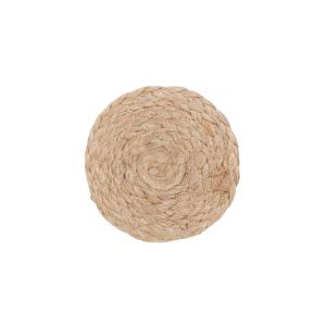 Posavasos (set de 4 uds) color natural Diam. 10