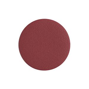 Posavasos (set de 4 uds) pla4 pvc y sintético rojo diam. 10