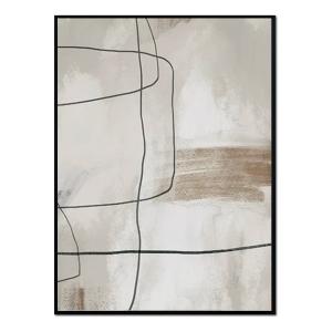 Póster con marco negro -  diseño minimalista - 50x70