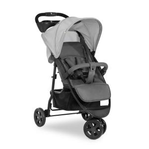 Poussette buggy 3 roues gris