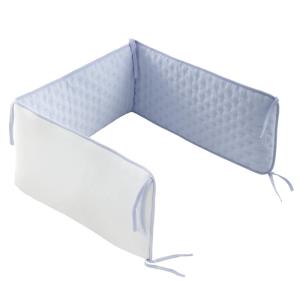 Protector 60 (cuna 60) 180x30x3 cm celeste
