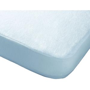 Protector colchón rizo microfibra blanco cama 135cm