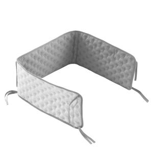 Protector cuna docco 135x22x3 cm gris