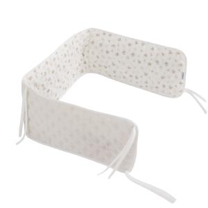 Protector cuna doco beige 135x22x3 cm
