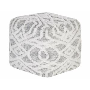 Puf algodón gris 40 cm 40 cm 40 cm