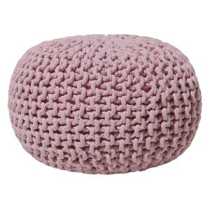 Puf algodón rosa 40 cm 40 cm 25 cm