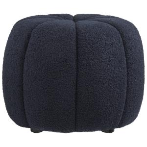 Puf azul marino ø48 cm