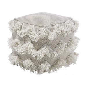 Puf beige 45 cm 44 cm 44 cm