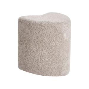 Puf  Chenilla Marrón claro