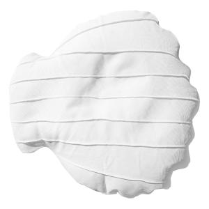 Puf concha exterior flotante blanca xl