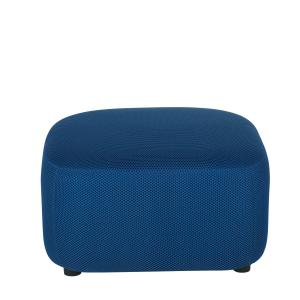 Puf de malla 3D azul