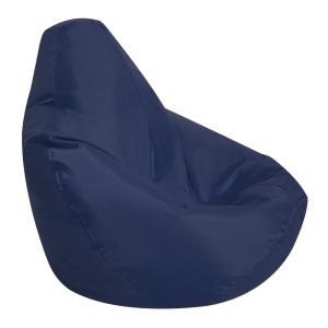 Puf infantil reclinable azul marino