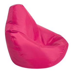 Puf infantil reclinable rosa