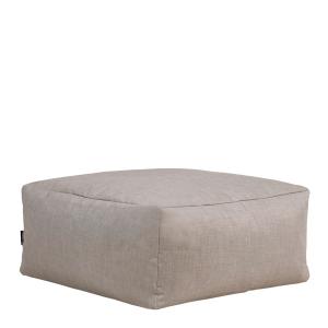Puf modular para interior y exterior gris