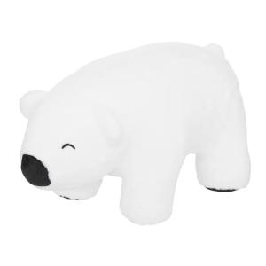 Puf oso blanco 34x60x30cm