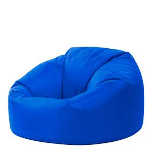 Puf para interior y exterior azul