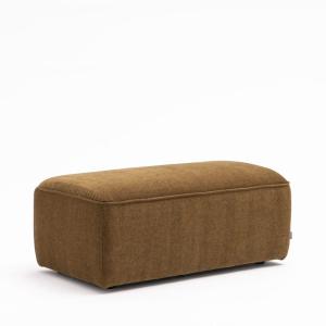 Puf para sofá modular de tela - bronce
