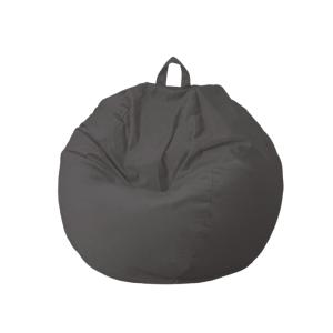 Puf Pera XL Terciopelo - 120x110 cm - Gris