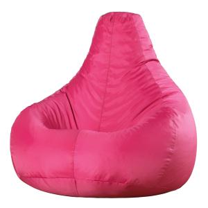 Puf reclinable de exterior rosa