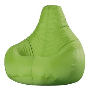Puf reclinable de exterior verde lima