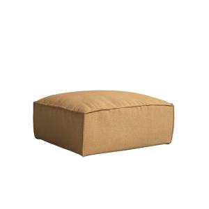 Puf reposapiés mostaza 103 x 103 cm