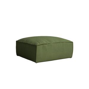 Puf reposapiés verde 103 x 103 cm