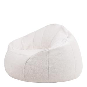 Puf sillón sherpa beige