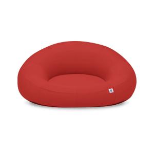 Puf xxl flotante para piscina 140x120x60 cm rojo