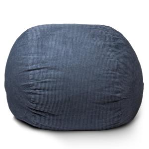 Puff cama convertible 2en1 azul oscuro