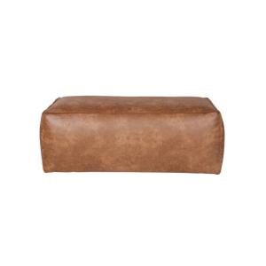 Puff de cuero reciclado diseño moderno