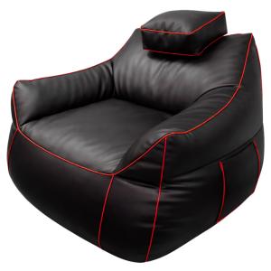 Puff gaming polipiel 100x110 cm rojo