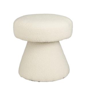 Puff Pouffe Blanco roto  H46xB49xL49cm