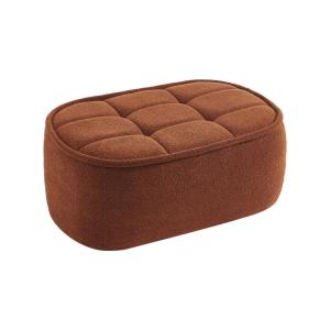 Puff, reposapiés para sillón boni de 1 plaza, terracota
