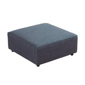 Puff sofá modular color gris