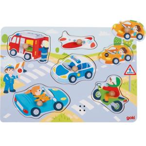 Puzzle de sonidos de vehículos