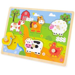 Puzzle sonoro granja musical