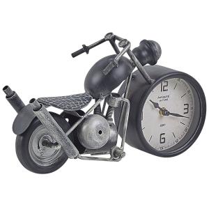 Reloj 30 cm metal negro