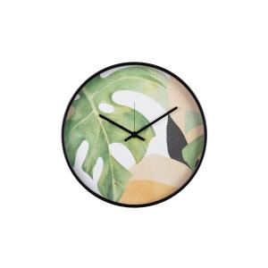 Reloj blanco de madera 40x4,5x40cm