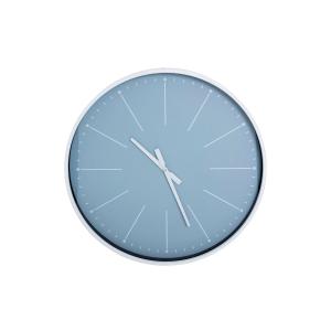 Reloj blanco de madera 60x6x60cm