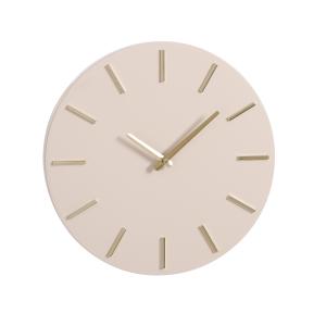 Reloj de aluminio beige d35,5