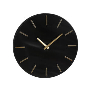 Reloj de aluminio negro d35,5