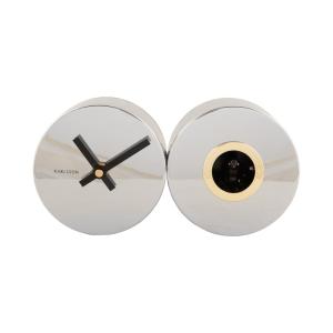 Reloj de diseño - cromo