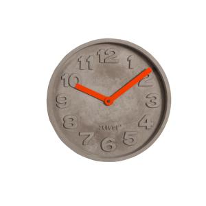 Reloj de hormigón gris d31.60