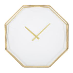 Reloj de metal blanco cm 56x6,5x56