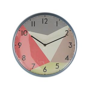 Reloj de pared 33 cm multicolor