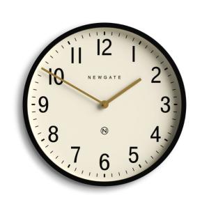 Reloj de pared arabico redondo de metal negro mate