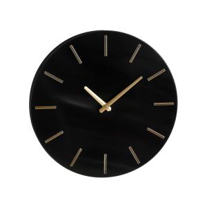 Reloj de pared Brixen Negro  H4xB35.5xL35.5cm