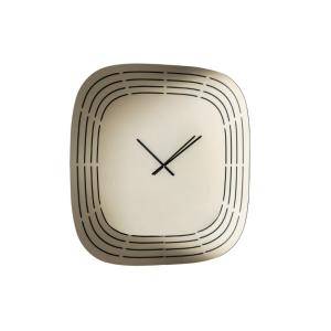 Reloj de pared de cristal espejado color bronce, 120 x 120…