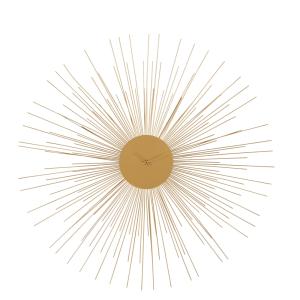 Reloj de pared de metal dorado D.95