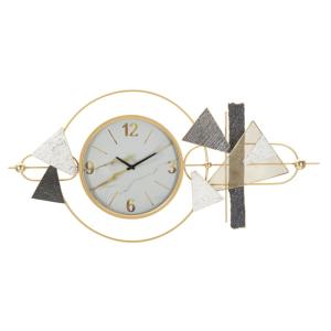 Reloj de pared de metal multicolor cm 120x6x60
